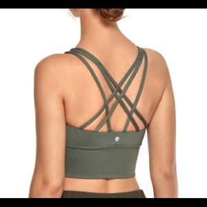 CRZ Yoga longline bra (lululemon dupe) NWT